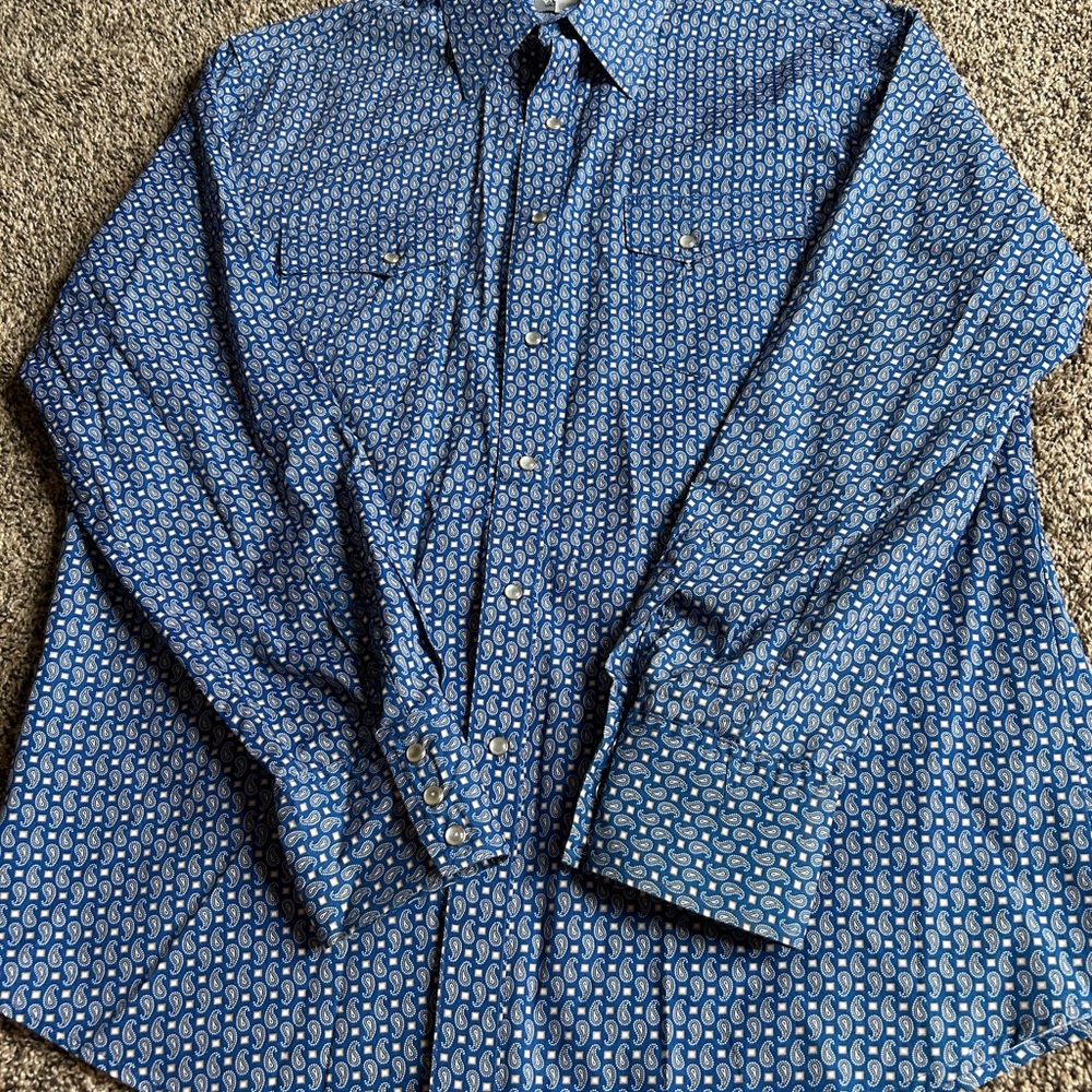 Men's Wrangler Button Up Shirt